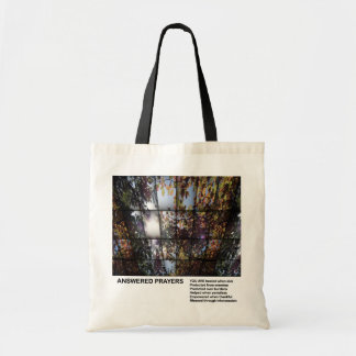 Beantwortete Gebets-Taschen-Tasche Tragetasche