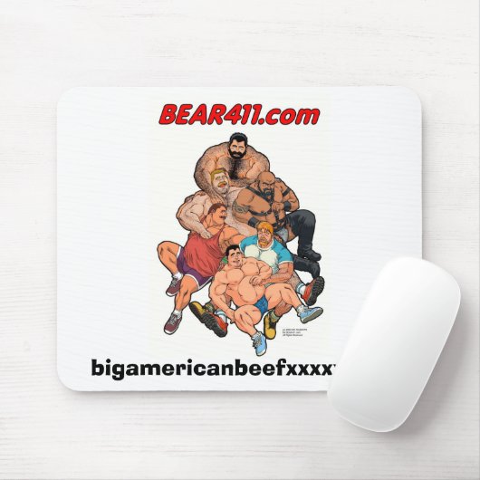 BEAR411 kundengebundenes Mousepad (Mit Mouse)