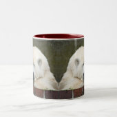 Bear_001 Zweifarbige Tasse (Mittel)