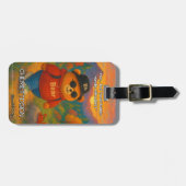 Bear 06 Kids Gepäckanhänger (Vorderseite horizontal)