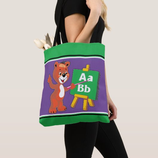 Bear ABC"S School Student Teacher Tote Bag Tasche (Von Nahem)