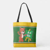 Bear ABC"S School Student Teacher Tote Bag Tasche (Rückseite)