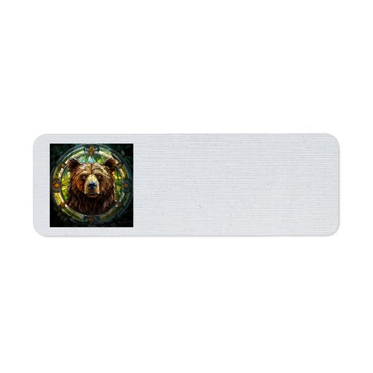 Bear Address Labels (Vorne)