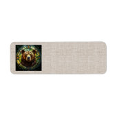 Bear Address Labels (Vorne)