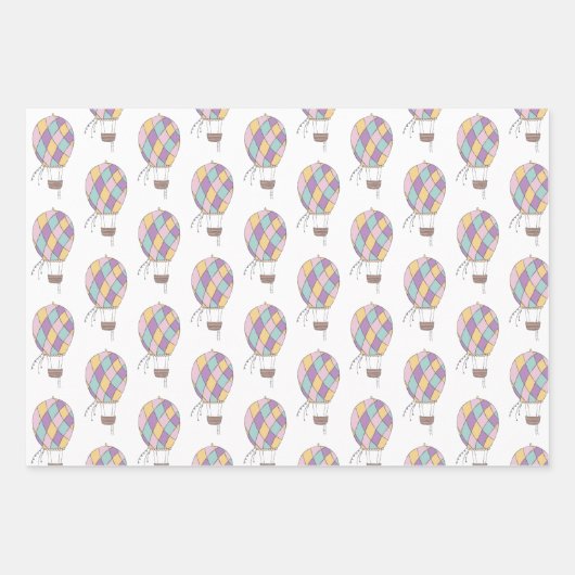 Bear Adventure Adventure erwartet Wrapping Sheets Geschenkpapier Set (Vorderseite 2)