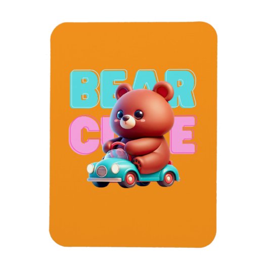 Bear Adventure Magnet (Vertikal)