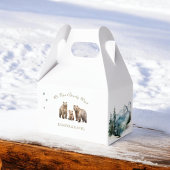 Bear Adventure Snowy Mountains Kinderdusche Geschenkschachtel