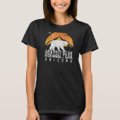 Bear Agassiz Peak Arizona Bären Paradies T-Shirt (Vorderseite)
