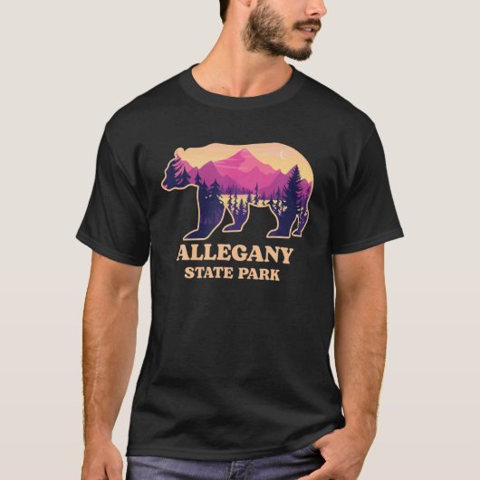 Bear Allegheny National Forest Pennsylvania Wander T-Shirt (Vorderseite)