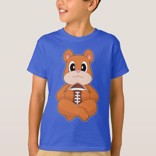 Bear American Football T-Shirt (Vorderseite)