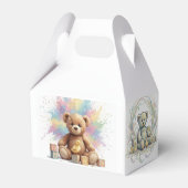 Bear and Bunny Favor Box Geschenkschachtel (Vorderseite)