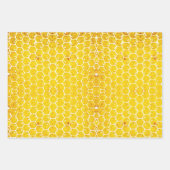  Bear and Honey Baby Shower Geschenkpapier Set (Vorderseite 2)