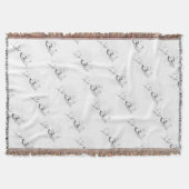 Bear Art Blanket Mutter & Cub Bärenwirbel Blanket Decke (Vorderseite)