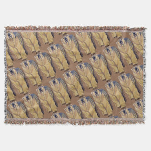 Bear Art Blanket Polar Bear Art Throw Blanket Decke