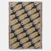 Bear Art Blanket Polar Bear Art Throw Blanket Decke (Vorderseite Vertikal)