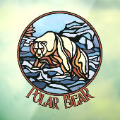 Bear Art Decal Custom Tribal Bear Art Window Fensteraufkleber (Blatt 3)