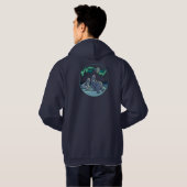 Bear Art Hoodie Wildlife Art Bear Hoodie (Schwarz voll)