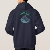 Bear Art Hoodie Wildlife Art Bear Hoodie (Rückseite)