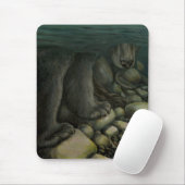 Bear Art Mousepad Fishing Decke (Mit Mouse)