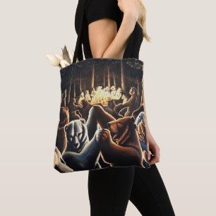 Bear Art Tote Tag Tanzbären Shopping Bag Tasche
