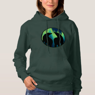 Bear Art Women's Hoodie Aurora Bären Hooded Shirt