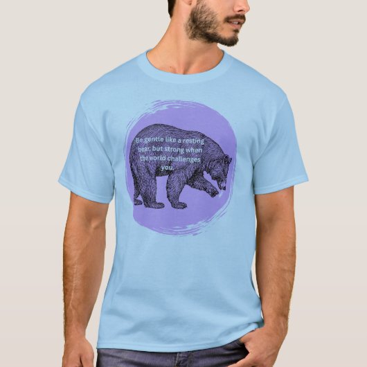 bear artwork T-Shirt (Vorderseite)