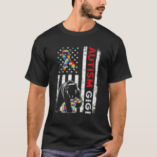 Bear Awarenes von Gigi Bärenfahnen T-Shirt