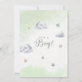 Bear Baby Dusche einladen, können wir frühzeitig w Einladung (Rückseite)