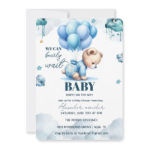 Bear Baby Dusche, niedliche Babydusche
