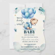 Bear Baby Dusche, niedliche Babydusche
