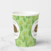 Bear Baby Dusche Pappbecher (Rechts)