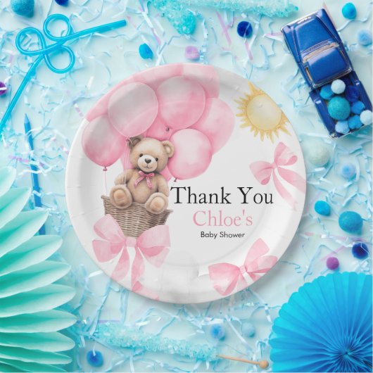 Bear Baby Dusche Pappteller (Party)