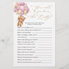 Bear Baby Shooter Game wie gut weißt du Daddy?