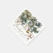 Bear Baby Shooter Serviette (Ecke)