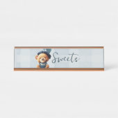 Bear Baby Shooter Tabletop Schild (Vorderseite )