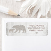 Bear Baby Showadresse Labels Adventure Shower (Insitu)