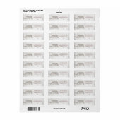 Bear Baby Showadresse Labels Adventure Shower (Vorne)