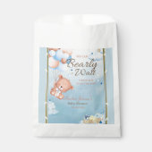 Bear Baby Shower Boy Geschenktütchen (Vorderseite)