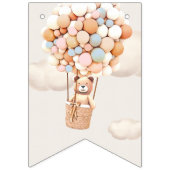 Bear Baby Shower Buntin Flags Wimpelkette (Erste Fahne)