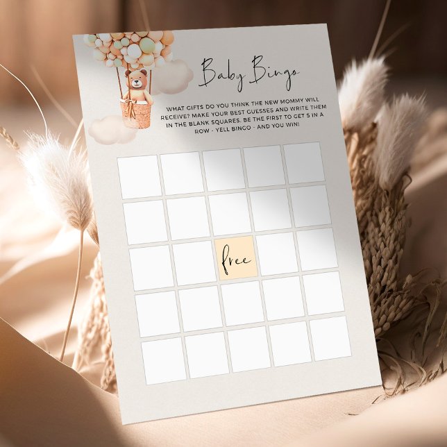 Bear Baby Shower Game - Baby Bingo (Von Creator hochgeladen)