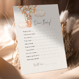 Bear Baby Shower Game - Lieber Baby