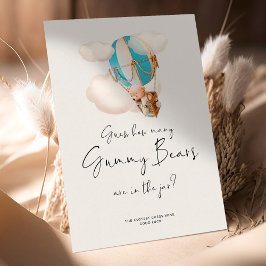 Bear Baby Shower Game - Wie viele Gummibären?