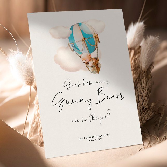 Bear Baby Shower Game - Wie viele Gummibären? (Von Creator hochgeladen)