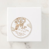 Bear Balloon Babydusche bereit zum Pop Geschenkanhänger (Beispiel)