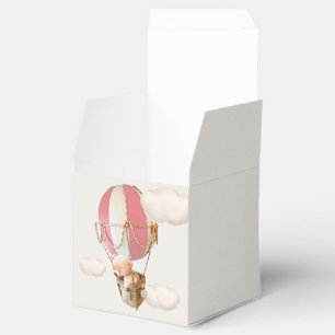 Bear Balloon Favor Box Geschenkschachtel
