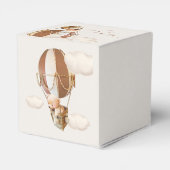 Bear Balloon Favor Box Geschenkschachtel (Rückseite)