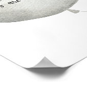 Bear Balloon rät, wie viele Bonbons Poster (Ecke)