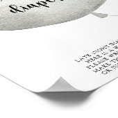 Bear Balloon \ Spate night diaper Spiel Poster (Ecke)