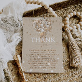 Bear Balloons Babydusche Dankeskarte