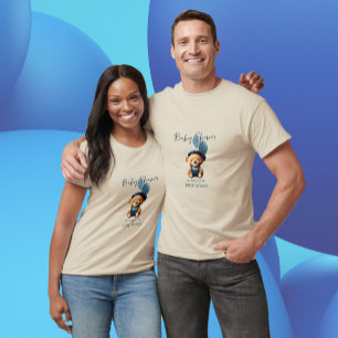 Bear Balloons Babydusche Personalisierter T - Shir T-Shirt